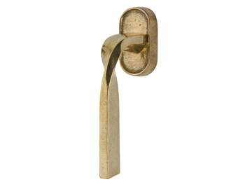LA - Bronze window handle on rose by GIARA ART DESIGN-BRONZE - view 2